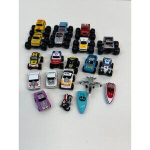 20 Micro Machines  from 90's Trucks -Boats-Kawasaki